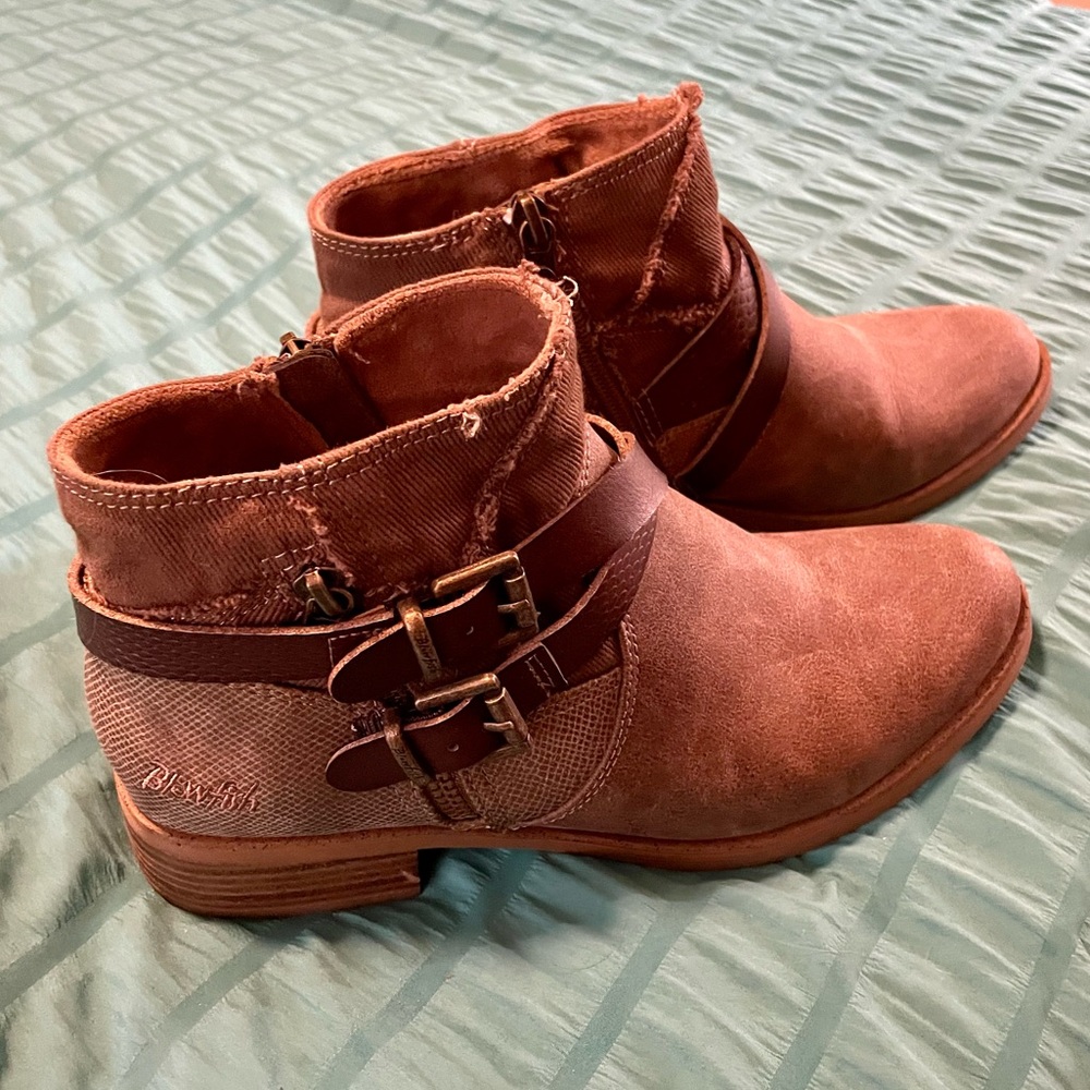 Brown Blowfish Booties